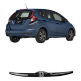 Friso Moldura Régua Tampa Traseira Honda Fit 2015 2018 2021 com emblema Honda
