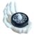 Vela Led – Mão Caveira Preto – 5x4cm – 1 unidade – Rizzo – Rizzo
