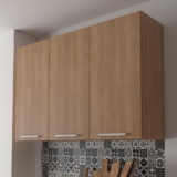 Armário Aéreo Cozinha 3 Portas 2 Prateleiras CZ3109 – Tecno Mobili