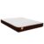 Colchão Casal Molas Qatar 138x188x22cm Marrom / Branco – Suporta Até 200kg Por Pessoa Marrom