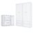 Cômoda E Guarda Roupa Infantil Mississipi 4 Portas Branco Hp – Henn
