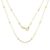 Corrente Choker de Ouro Feminina Bolinha