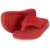 Chinelo Kenner Kivah Comfy Feminino – Vermelho