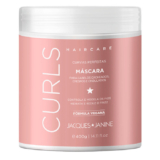 Máscara Hidratação Tratamento Creme Ondulados Cacheados Crespos Hair Care Curls Jacques Janine 400g