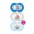 Kit 3 Chupetas Bico em Silicone Original 6m+  Azul – MAM