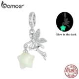 Bamoer 925 Sterling Sliver Charme De Fita Mágica Para Pulseira