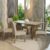 Conjunto Sala de Jantar Mesa Tampo de Madeira 6 Cadeiras Rustic/Crema/Imperial Madison Madesa