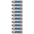 Bits Curto Phillips 1/4 POL 25 mm PH2 com 10 Peças GROSS