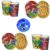 Kit Festa  PJ MASKS 16 Pratos + 16 Copos Descartável 180 Ml Papel – REGINA