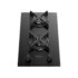Potiche Lyor Bico de Jaca de Cristal 15cm x 28,5cm