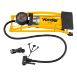 Bomba de ar para encher pneus com pedal VONDER