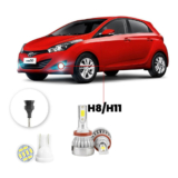 Lampada Farol Milha Led Hyundai Hb20 2012 A 2015 H8 20000lm