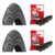Par Pneu Levorin Praieiro Aro 24×1.95 Balão Bike + 2 Câmara
