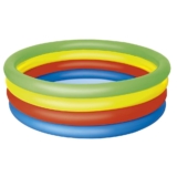Piscina Arco-iris Inflável Redonda 157x46cm 550 Litros Mor