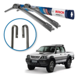 Palheta Limpador Parabrisa Original Bosch Mitsubishi L200 Outdoor 2004 A 2012