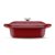 Panela de Ferro Fundido Esmaltado Oval Electrolux Expert 27cm Vermelha