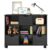 Nicho Organizador 3 Gavetas Preto – Qmovi