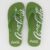 Chinelo Coca Cola Spencerian Verde Musgo
