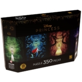 QUEBRA CABEÇA PANORAMA PRINCESAS DISNEY 350 PEÇAS GROW PUZZLE PRINCESS BRANCA NEVE ARIEL BELA VILÃ