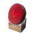 Lanterna Lateral LED Para Carreta Caminhão Trailer Reboque Sem Suporte Vermelha P 65mm