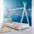 Cama Montessoriana Madeira Cabana com Estrado Elin