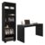 Mesa Para Computador Gávea E Livreiro Office Preto Trama – Móveis Leão
