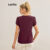 (Trendy) Lovito Blusa Elegante Blusa Lisa Com Babados E Gola Para Mulheres LBL19214