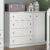 Cômoda de Bebê Americano 1 Porta 4 Gavetas Branco Hp – Henn