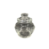 Bomboniere De Vidro Com Tampa Hermética – 6,5x10cm – 220ml – 1 unidade – Rizzo