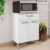 Armário de Cozinha Diamante 2 Portas 1 Gaveta Branco – Kits Paraná