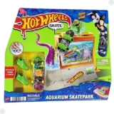 Brinquedo Pista de Skate no Aquário C/ Skate de dedo Hot Wheels Skatepark HGT91A – Mattel