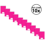 Kit Com 10 Caderno Brochura 96 Fls Pautado Capa Dura – Stiff KITS:KIT 02