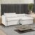 Sofá Cama 3 Lugares Aurora Retrátil Boucle Gelo – Celflex