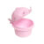 Pote Porta Mix Coroa Rosa – 220ml – 1 unidade – Plasútil  – Rizzo