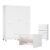Quarto De Bebê Ternura Baby 6 Portas Com Cômoda Gaveteiro Branco Brilho – Incorplac