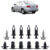Kit Grampo Presilha Parachoque Traseiro Corolla 2002 2003 2004 2005 2006 2007 2008 12 Peças