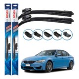 Palheta Limpa Parabrisa Bosch Multiclip Bmw M3 2014 A 2024