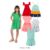 Kit Sortido Vestidos e Macaquinhos Infantis Feminino Verão – 5 Peças
