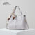 (Lovito Refine) Bolsa de Ombro Pequena Elegante com Faixa para Mulheres LR15E003