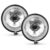 Par Farol Auxiliar Mini Milha Redondo Universal Branco