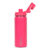 Garrafa Térmica Inox Goldentec 500ml para bebidas quentes ou frias tampa  e base emborrachada Pink