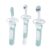 Kit com 3 Escovas de Dente Para Bebê Brushes Azul – MAM