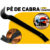 Pé De Cabra 38cm 15 Pol Ponta Chata E Curvada Aço Carbono Profissional Remove Pregos Abre Objetos Bramix