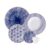 Jogo de Jantar Abstratta  Porcelana Decorada 20 Peças Tramontina