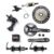 Kit Transmissão 12V GTS 1×12 1×11 C/ Corrente + Cassete GTS 11×50 + Pedivela GTS 34D + Cubo C/ Blocagem + Mov Central