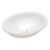 Cuba Embutir Celite Oval 49,5×33,0cm sem Mesa e sem Ladrão Branco