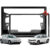 Moldura Painel 2 Din Central Multimidia Dvd Mp5 Padrão Chinês – Volkswagen VW Golf 99/13