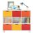 Nicho Organizador 6 Gavetas Branco Color – Qmovi