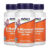 Kit 3x D-manose 500mg Now Foods 60 Cápsulas Importado /Made in Usa