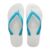 Chinelo Havaianas Tradicional – Azul Claro e Branco